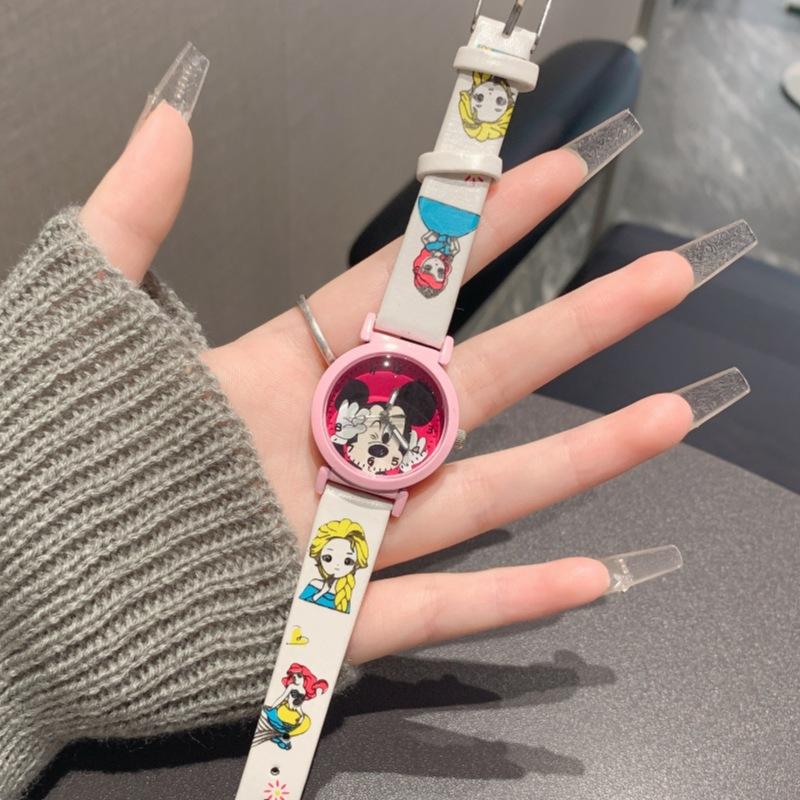 Cute Kt Cat Children'S Cartoon Watch High Value Boys And Girls 3-16 Years Old Primary And Secondary School Students Simple