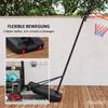 Basketball Hoop Outdoor Indoor, 210-260cm Height Adjustable Basketball Hoop with Wheels, Larger Base, for 6+ Years, Red