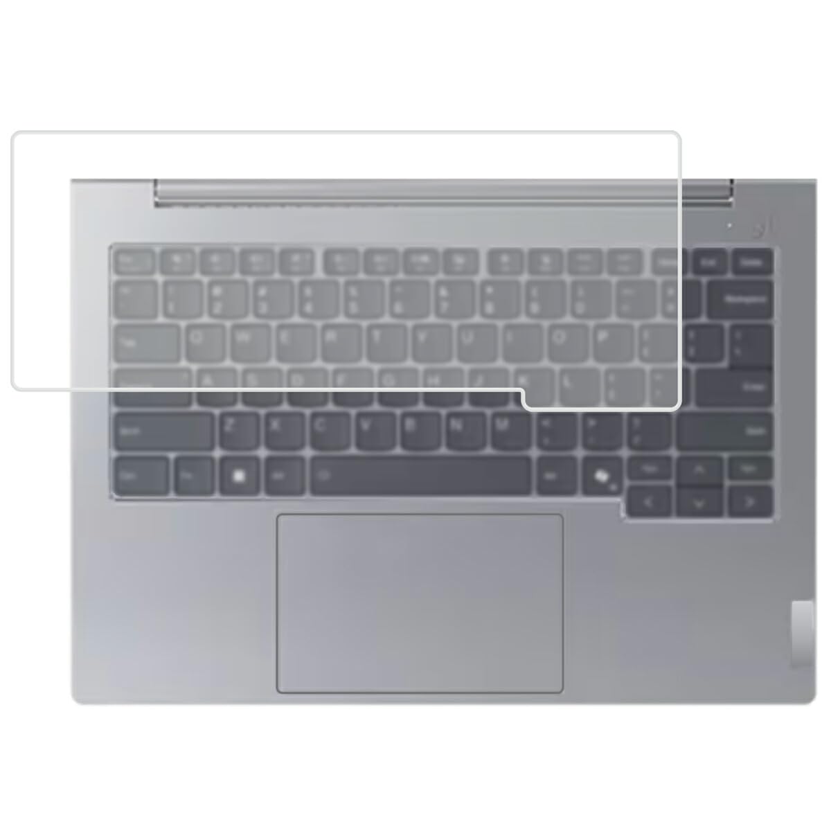 

ClearView Keyboard Cover for Lenovo ThinkBook 14 Gen 7 (2024 Model) - Protective Film, Made in Japan [Quiet]