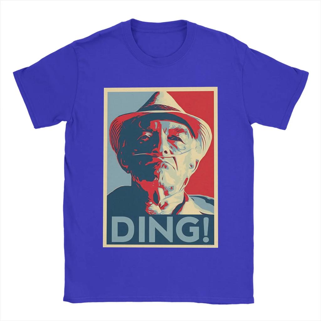Don Hector Ding Ding TShirt Summer Breaking Bad Hippie TShirts Unisex Cotton Crew Neck Oversized Top Tees Short Sleeves