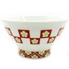 Waza No Kura Kutani Ware Sendan Rice Bowl Ume Ichimatsu Pottery Stylish Japanese Tableware 60th Birthday Gift