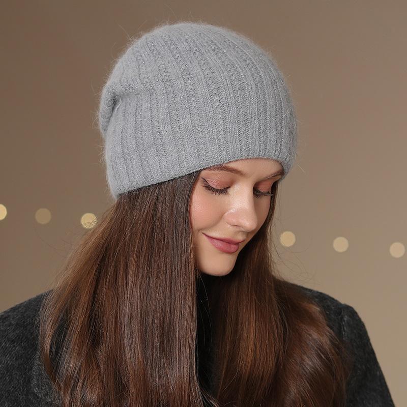 Neue Frauen Winter Hut Mode Schmücken Beanie Hut Warme Winter Kappe Für Weibliche Casual Streetwear Gestrickte Hut