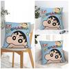 Crayon Shin-Chans Pillow Case Cushion Cover Soft Graphic Pillow Cover Novelty Pillowcases For Sofa Home Decoration