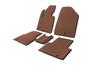 Rugs 5 Places (EVA, Brown) for Hyundai Santa Fe 3 2012-2018