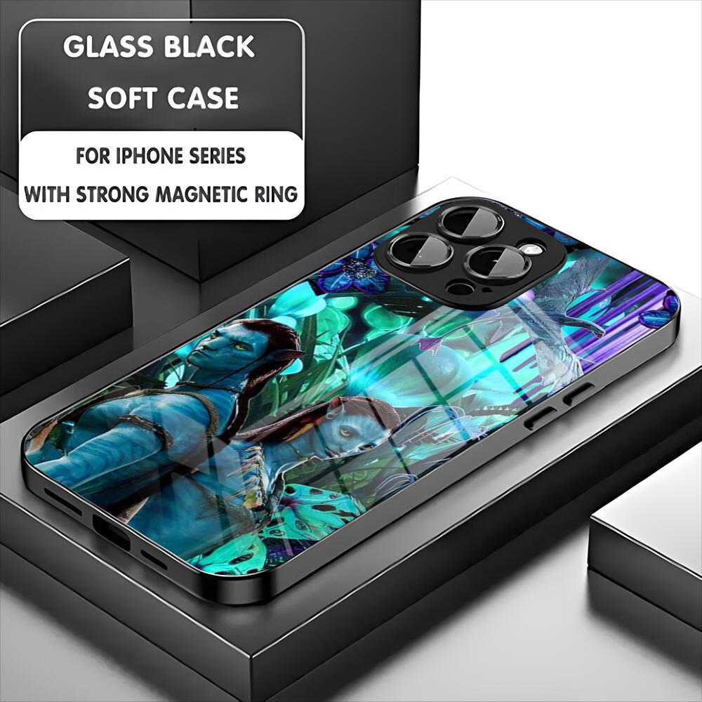 A-avatar Phone Case For Iphone 17 16 15 14 13 11 12 Pro Max Mini Plus Magnetic Glass Phone Cover