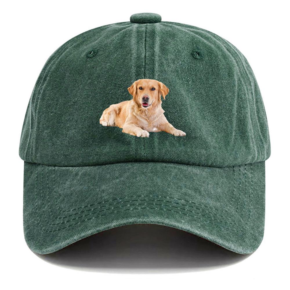 Golden Retriever Printed Baseball Cap for Both Unisex and Women, Casual Hip-hop Truck Style, Perfect Gift for Dog Lovers