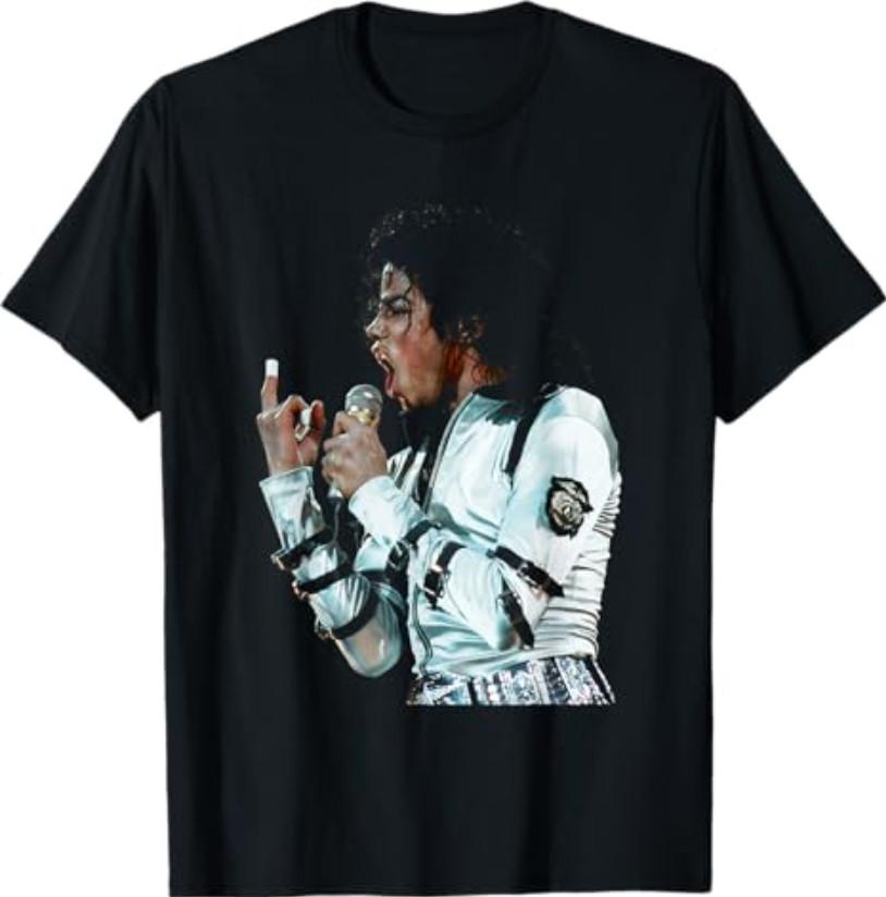 Футболка Michael Jackson Live Bad Tour Уэмбли 1988 S разноцветный