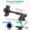 Universal Sucker Car Phone Holder 360° Windshield Car Dashboard Mobile Cell Support Bracket for Smartphones Worldmuma NEW