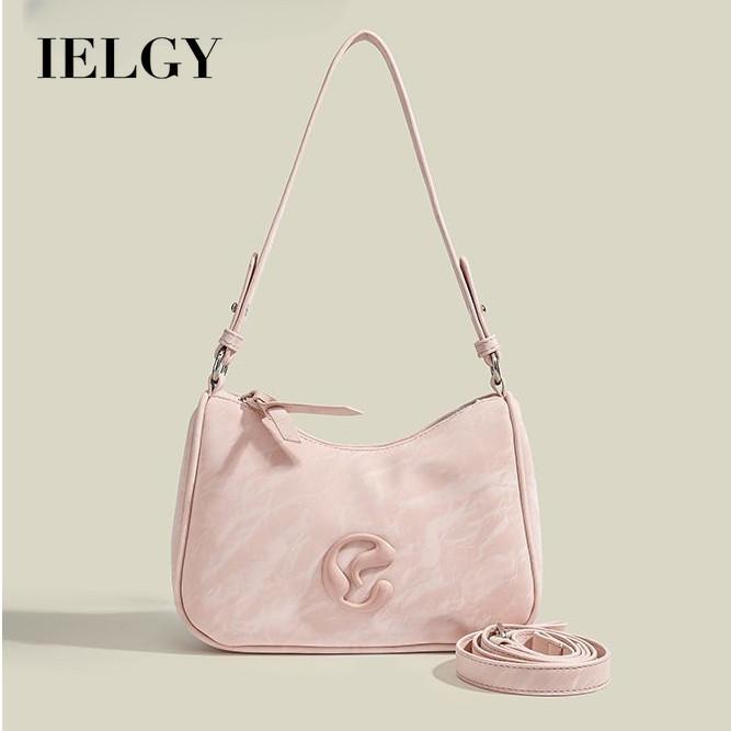 

IELGY Розовая винтажная сумка-тоут Mori Pink, одно плечо, дорожная сумка розовый