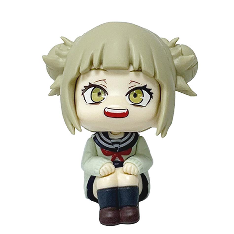 10cm boku no hero academy anime figure midoriya izuku action figure bakugo katsuki/todoroki so statuette pvc collection toys