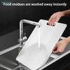 Stainless Steel Cutting Board - 1-Piece Food-Grade Chopping Boards With Hanging Hole