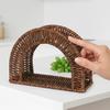 Napkin Holder For Kitchen And Dining Room With Washable Design And Retro Style