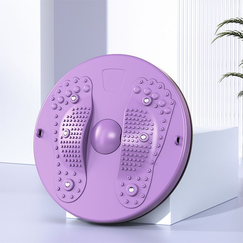 360° Rotating Magnetic Waist Massager – Extra Large Foot Acupressure Disc with Reflexology Nodes for Home Fitness & Relaxation