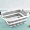 With Colander Collapsible Sink Space Saving Folding Chopping Board  Kitchen Storage
