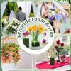 Round Floral Foam Blocks DIY Absorbent Floral Foam Brick Wet Dry Florist Sponge Bricks Garden Flower Mud Absorb Water Foam Block