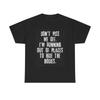 Herren- und Damen-T-Shirts Don't Piss Me Off Grafik