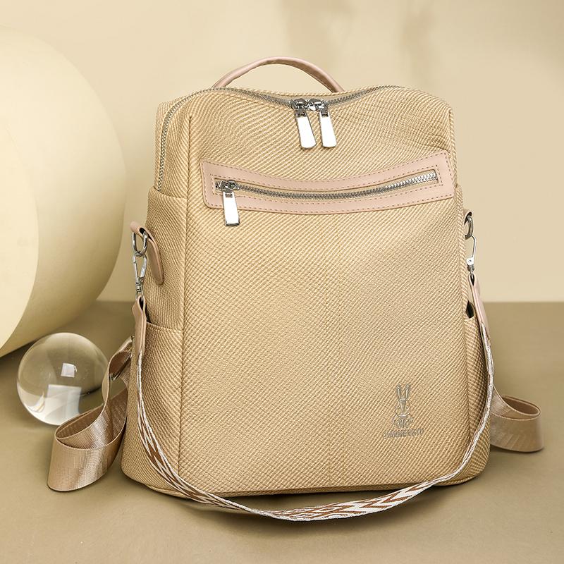 Women's Backpack Multi-Function Shoulder Bag Large Capacity Student Schoolbag
