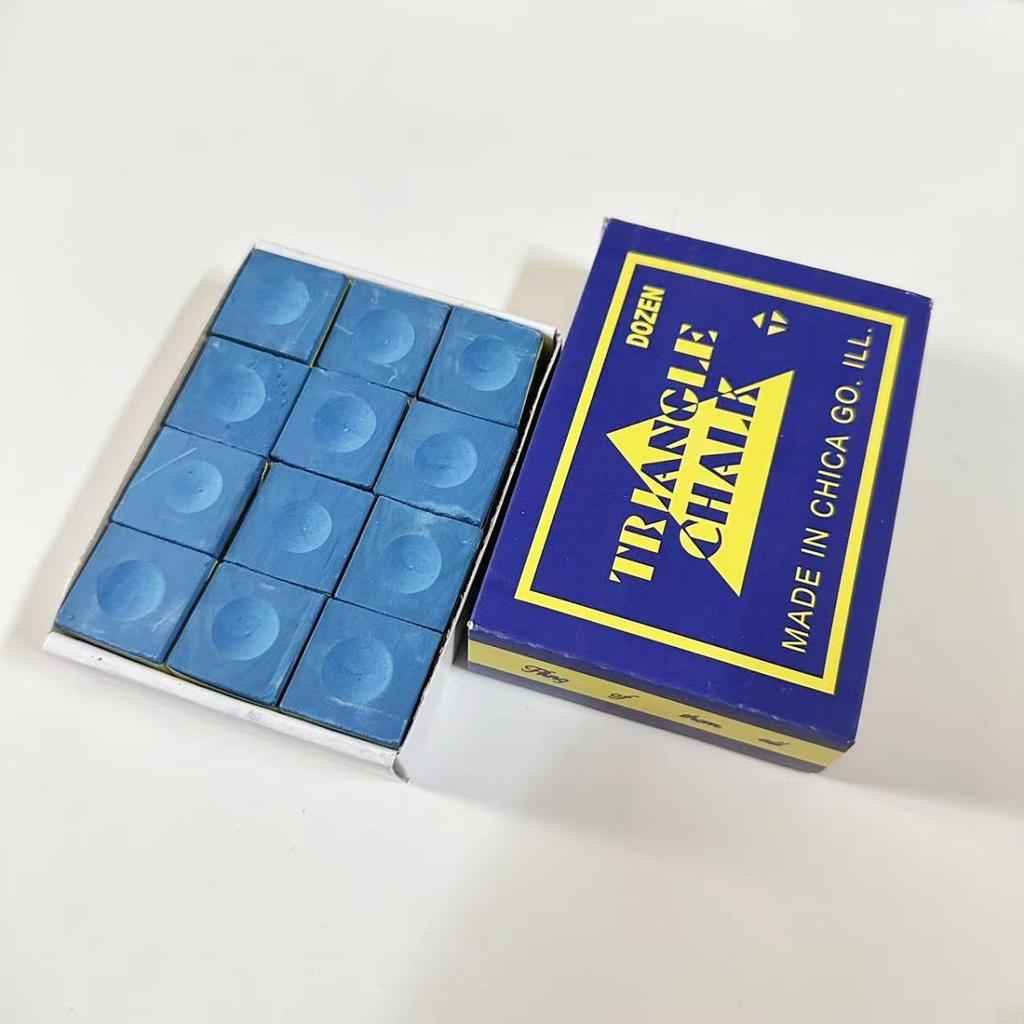 Billiard Chalk Powder - Small Box for Cue Tip Cleaning, Accessories for Table Tennis & Billiards Hall Use
