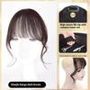 Synthetic Fake Bangs Hairpiece Clip Air Bang Extension Natural Heat Resistant For Women Daily Party