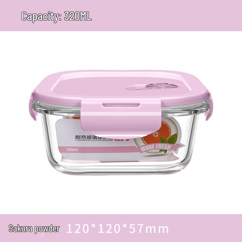 Набор ланч-боксов из подогреваемого стекла ZISIZ