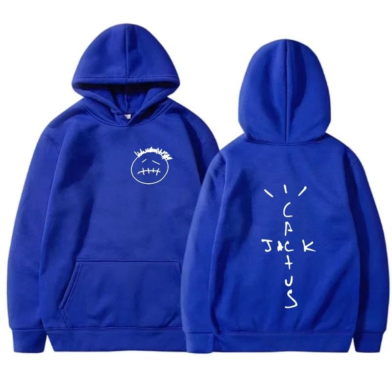 Hoodie Street Cactus Hoodie Herren- und Damenmode Hip Hop Sportbekleidung Lässig Neutral Langarm Super Großer Hoodie
