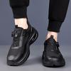 Fashion 2025 New Men's Shoes Low-top Rotating Buckle Sports Casual Trendy Outdoor Air Cushion Sports Leisure Thick Soled Dad Shoes