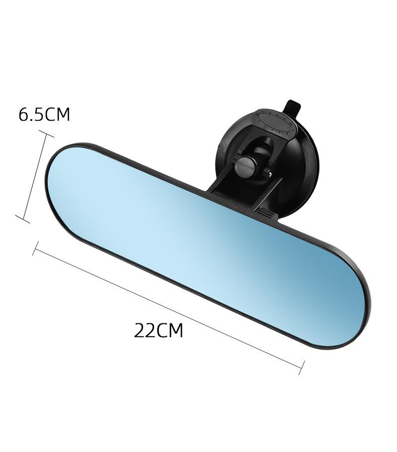 Rétroviseur Intérieur De Voiture - Grand Angle - Clip Sur Retroviseur De Voiture Retroviseur Anti Eblouissement Miroir Panoramique Plat Pour Eliminer Langle Mort Efficace Pour Les Voitures 87931956