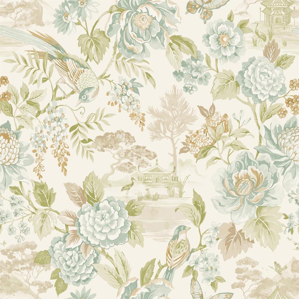 Holden Décor Eastern Horizons Scenic Birds Wallpaper