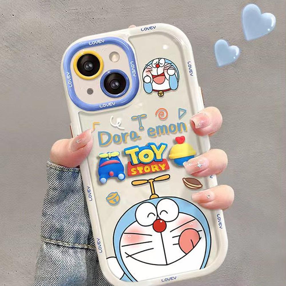 Jingle cat applies to iphone14pro cute cream shell cartoon anti-drop hard shell apple 17 flower mobile phone case