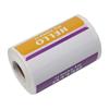 Stickers 1 Roll/300 Stickers Cartoon Name Tags Color Label Stickers Personalized Labels Rectangular Name Labels