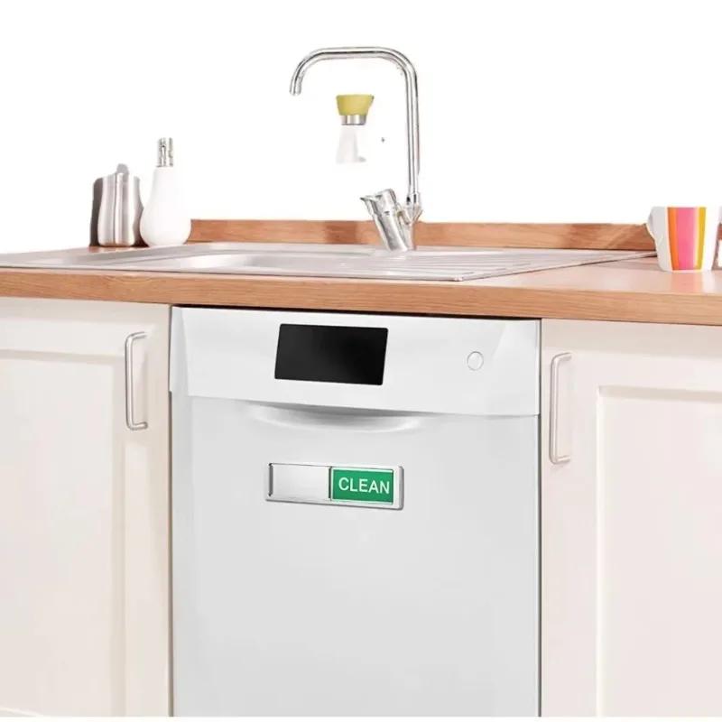 Dishwasher Cleaning Indicator: Dishwasher Is Clean and Dirty. Cleaning Indicator: Dishwasher