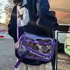 Zipper Shoulder Bag Transparent Tote Handbag Trendy Crossbody Bag  Travel