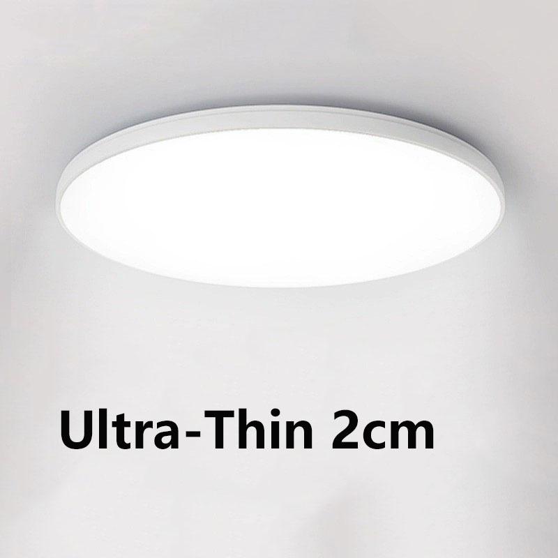 LED Ceiling Light for Living Room Anti-glare Flicker-free Waterproof and Fog-proof LED Indoor Light Bedroom Light Balcony Light Soft White Light