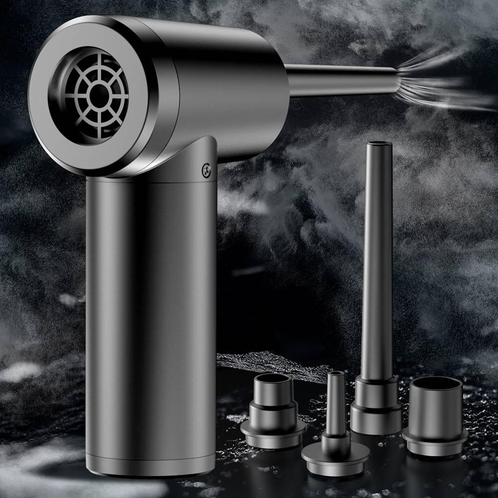 

Wireless Portable Car Air Pump 50000 Rpm Outdoor Blowing And Suction Dual-purpose Dust Blower Household Swimming Pool Air Pump black #1