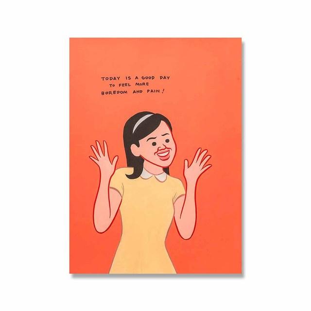 Αφηρημένη αφίσα Σύγχρονης Τέχνης Joan Retro Fun Printmaking Μοντέρνος καμβάς Ζωγραφική Υπνοδωμάτιο Σαλόνι Τοίχος Nordic Home Decor