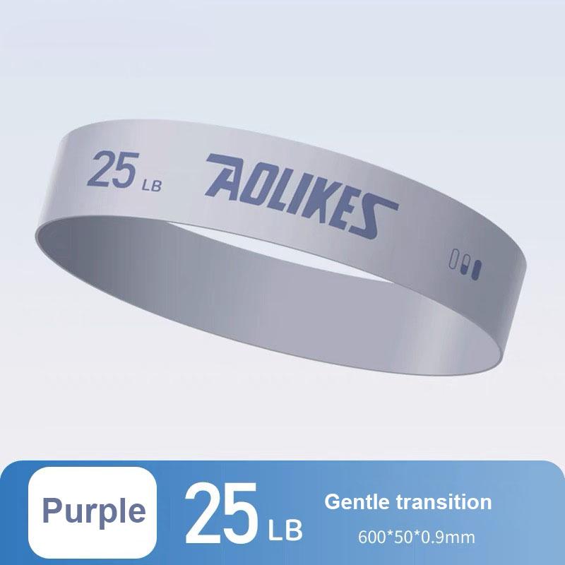 

Прочные и безопасные новые эспандеры Aolikes, йога-лента, фитнес, тренировки, лента для натяжения бедер, приседания с лентой для ног, танцевальная эластичная петля, лента для растяжки