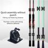 10pcs Fish Rod Organizers Buckle Wall Mounted Fishing Poles Clamp Rods Clips Space Saving Holder Fishing Accessories