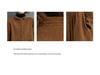 In Stock: Women's Korean Style Plus Velvet Corduroy Trench Coat - Thickened, Long Sleeve, Single-Breasted, 2025 Winter Edition.