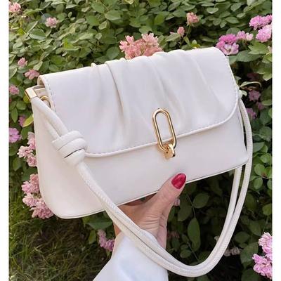 Design Bag Women's 2025 New Fashion Commuter Shoulder Armpit Bag Popular Versatile Women's Messenger Bag