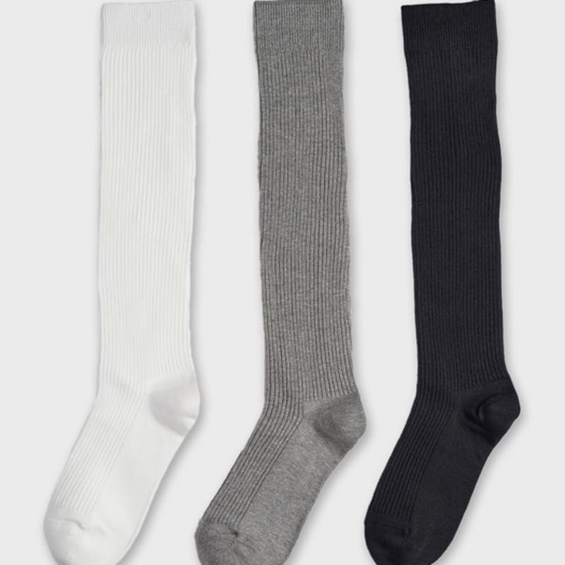 HUGDAY Standard Cotton High Socks