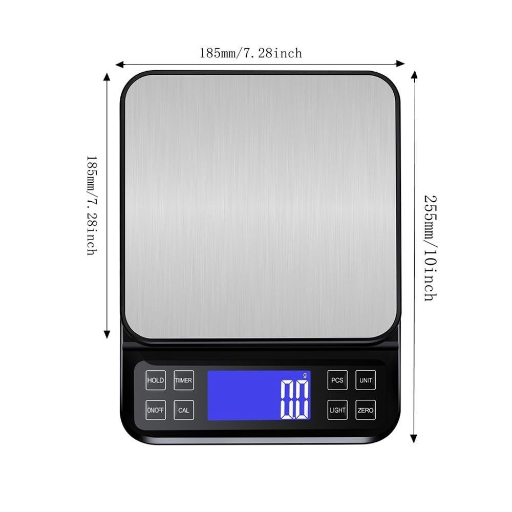15/10/5/3KG Weighing Food Balance Digital Scale G/oz/lb/tl/kg/ml Electronic Food Scale Household