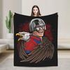 Vigilante Adrian Chase Peacemaker Blanket Coral Fleece Plush Multi-function Ultra-Soft Throw Blankets for Home Couch Bedspreads