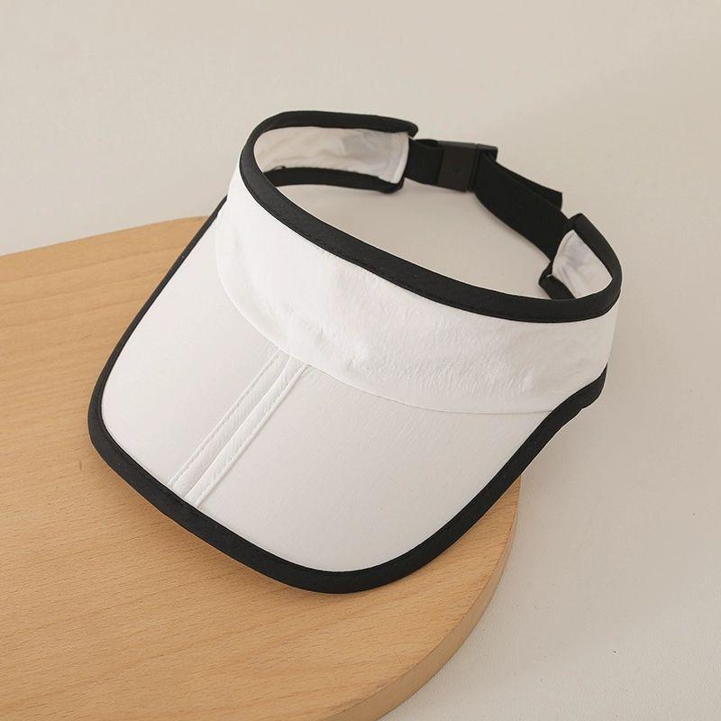 Stylish Children's Sun Visor Hat for Spring & Summer - Sun Protection & Ponytail-Friendly for Boys and Girls