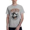 Disney Mickey Mouse Men's Casual Cartoon Print Short Sleeve T-Shirt Men Women T Shirt Cotton Tee Parent-Child Clothing 100-4XL