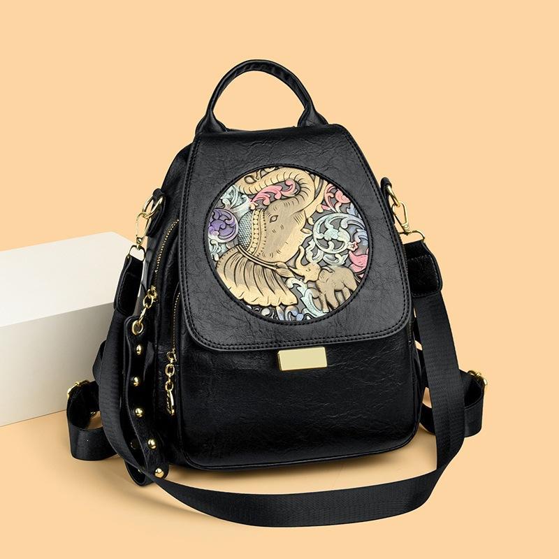 Dual-shoulder Bag - Elegant Women's Backpack - Large Capacity Multi-purpose Travel Bag Casually