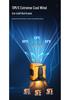 Portable Rechargeable Neck and Waist Fan with Large Capacity, Outdoor Lighting, and Long Battery Life