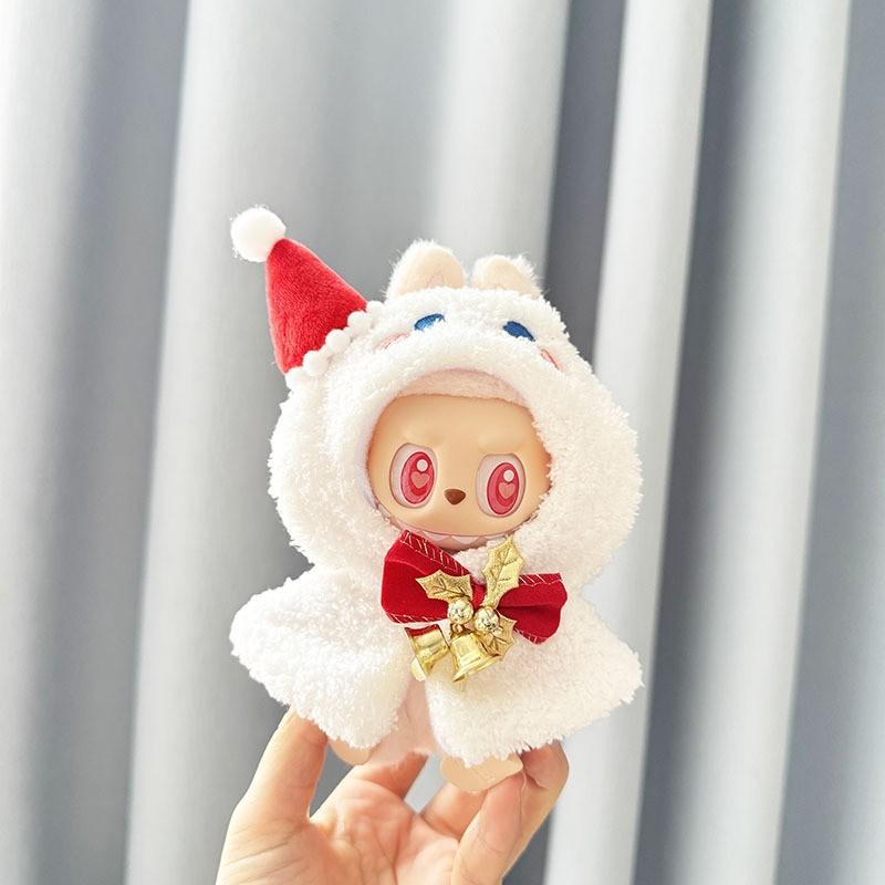 The First, Second and Third Generations of Christmas Baby Clothes Wear 17cm Pendants, and The Clothes Sit with Colored Beads Christmas Set.