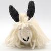 Tomo Corporation Nepalese Felt Animal Yak, White, Approx. 5 X 10 X 7cm (H), 10625-806-091