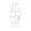 Golf Bag Portable Pencil Bag Driving Range Course Lightweight Golf Travel Bag For Women Girls Grown-ups