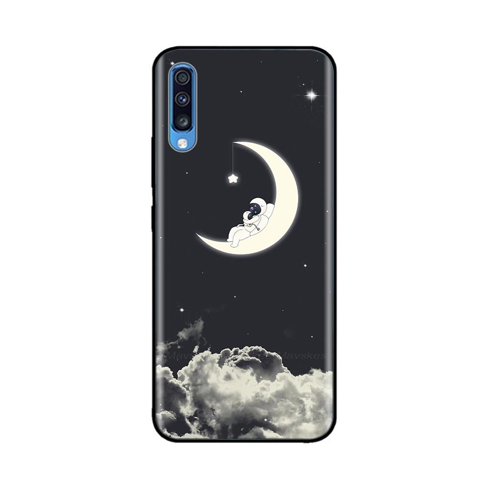 Shockproof Cover For Samsung Galaxy A70 Case Soft Silicon TPU Print Cover For Samsung A70 Case A 70 A705F Funda Shell Back Cases